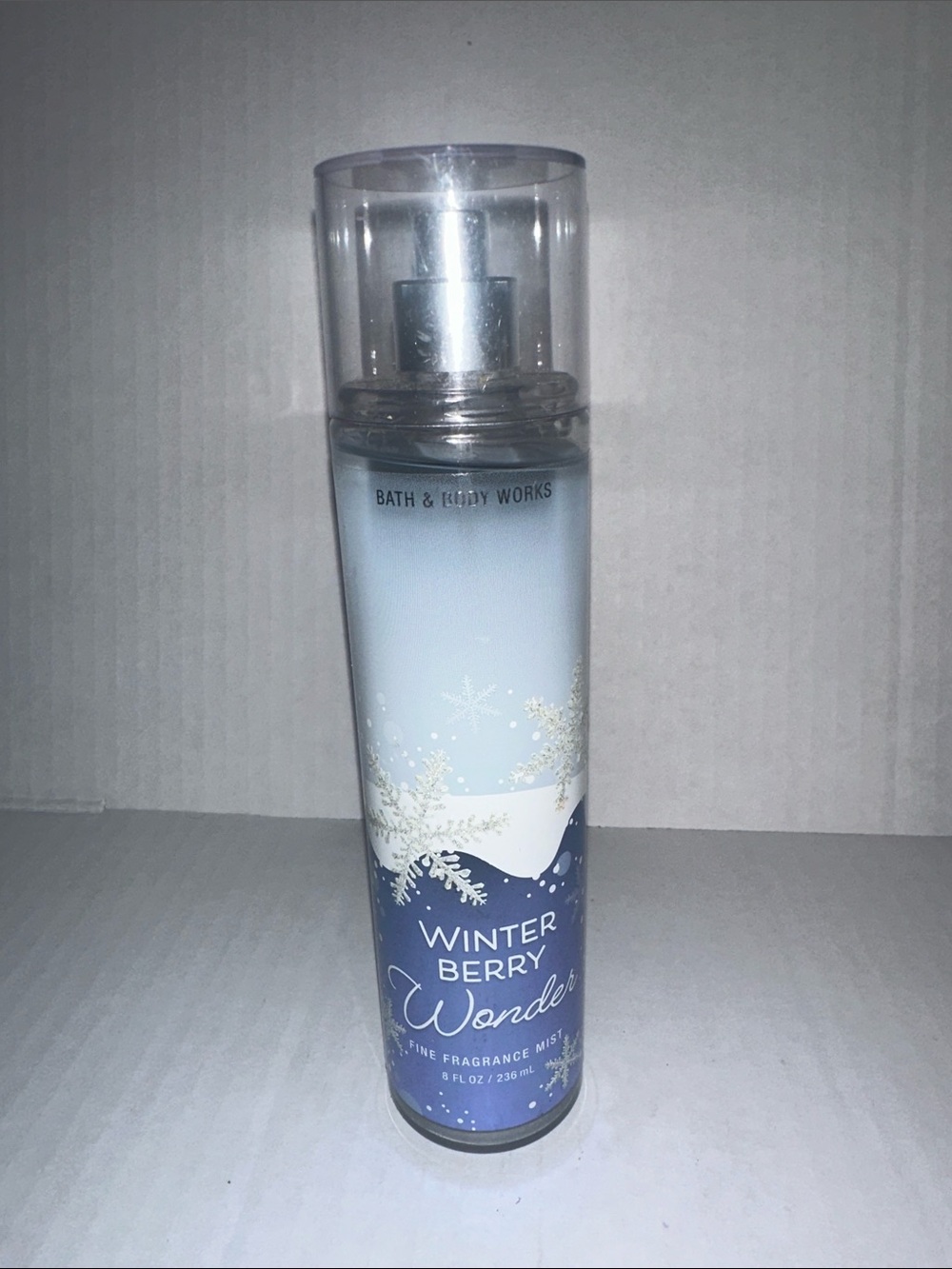 Bath & Body Works Winter Berry Wonderland Fine Fragrance Mist - Light Blue
